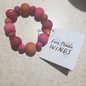 Fairtrade winds bracelet